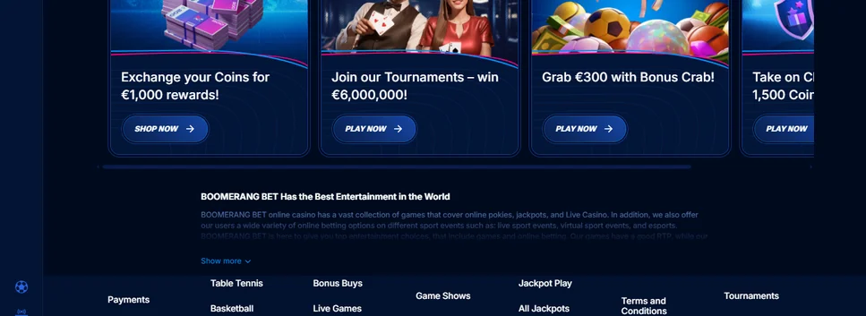 Claim special tournament promos